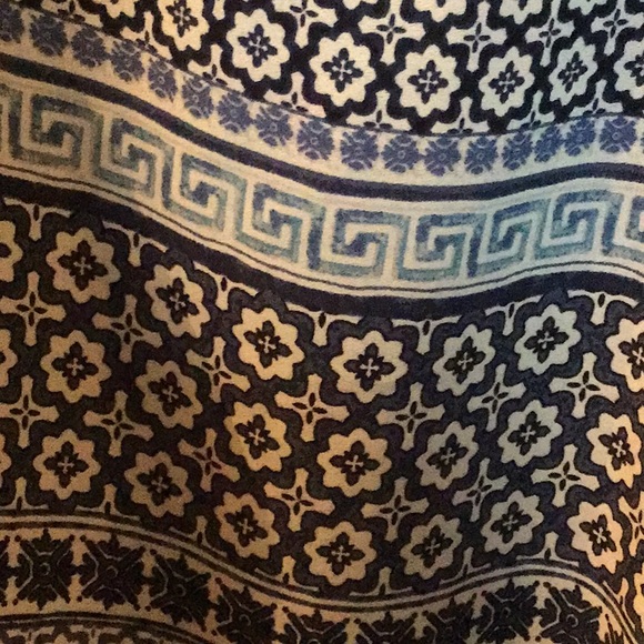 Blue print top - Picture 3 of 5